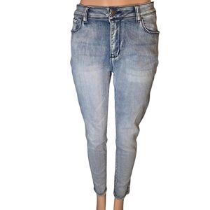 BAMBOO Sky Blue Skinny Jeans